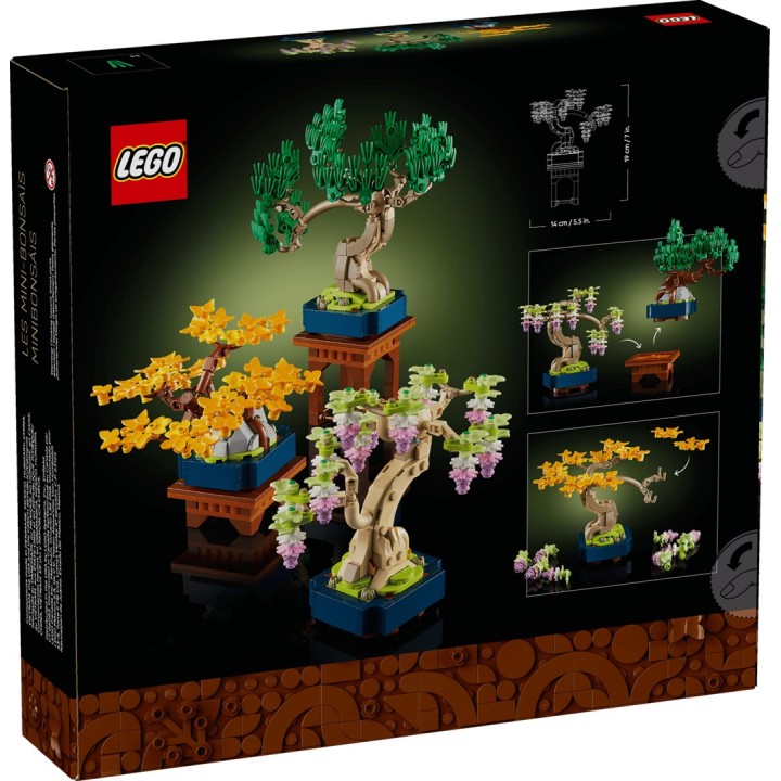 LEGO BOTANICALS 10373 Mini Alberi Bonsai