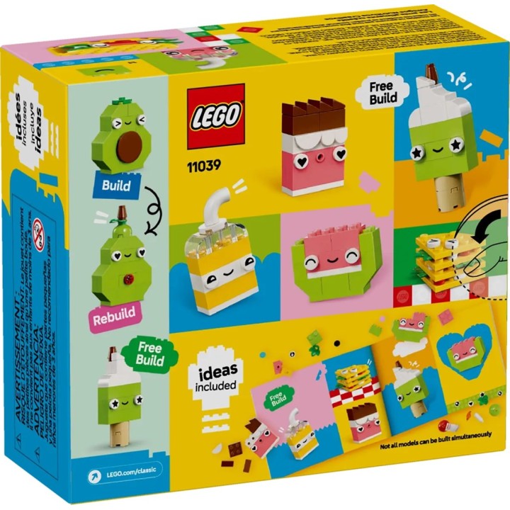 LEGO CLASSIC 11039 Amici Creativi del Cibo
