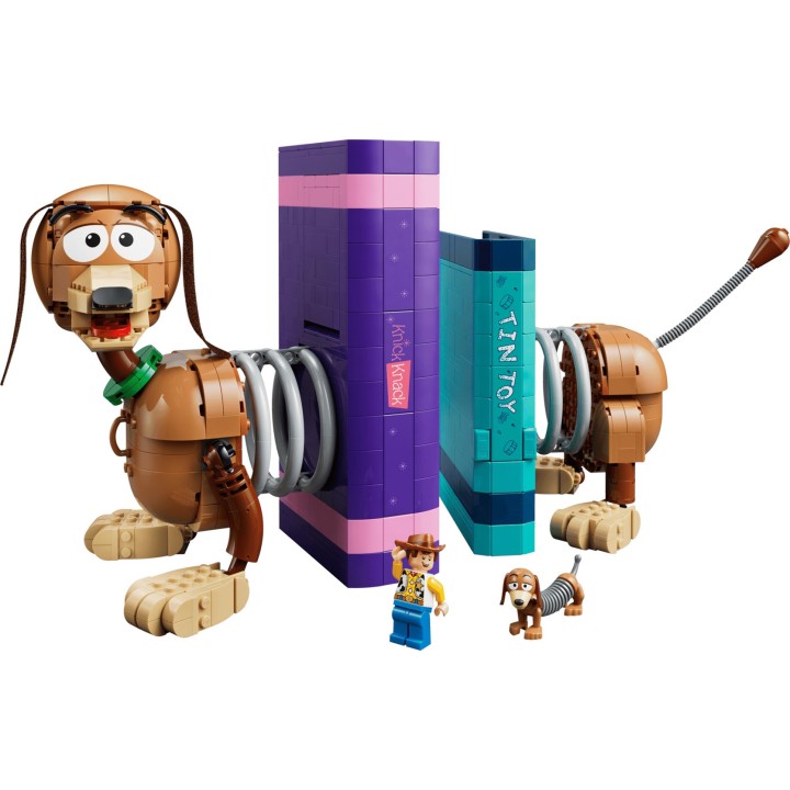 LEGO DISNEY 43301 Toy Story: supporti per libri Slinky Dog