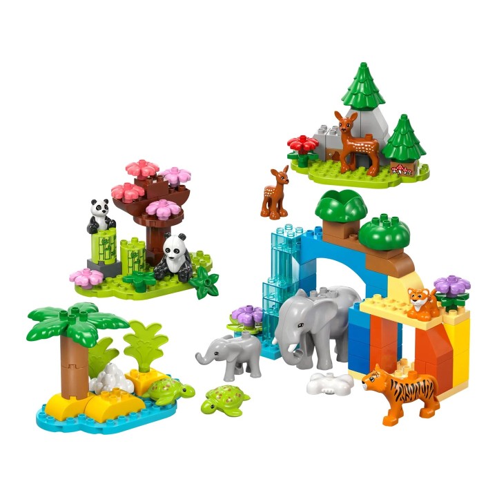 LEGO DUPLO 10446 3in1 Famiglie di Animali Selvatici