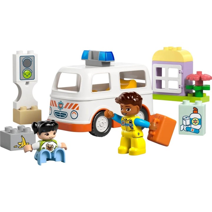 LEGO DUPLO 10447 Ambulanza con Autista