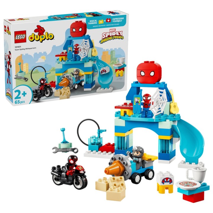 LEGO DUPLO 10464 Quartier Generale Web di Team Spidey