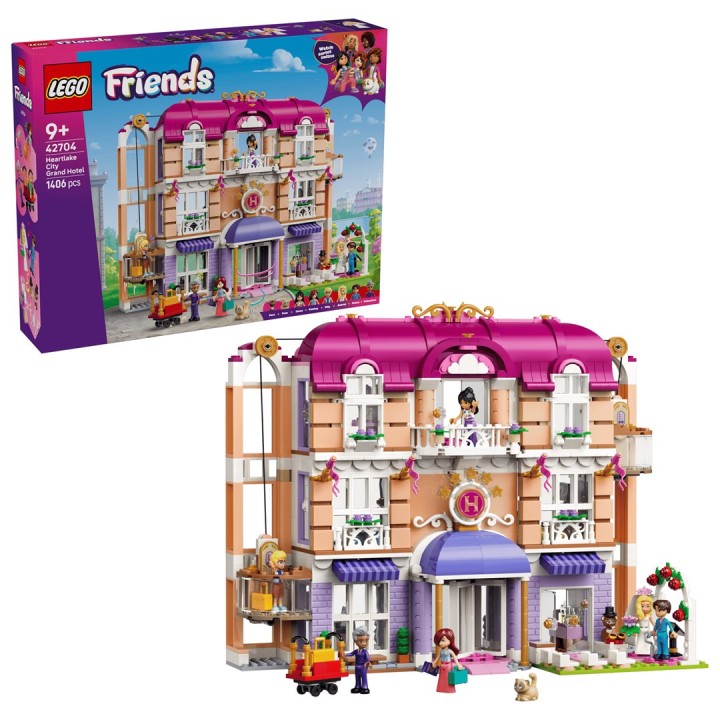 LEGO FRIENDS 42704 Grand Hotel della città di Heartlake