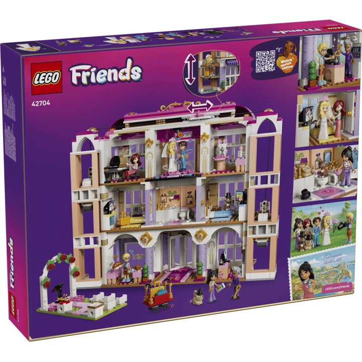 LEGO FRIENDS 42704 Grand Hotel della città di Heartlake