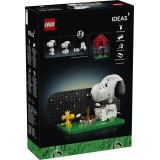 LEGO IDEAS 21368 Peanuts: la cuccia di Snoopy
