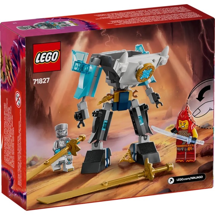 LEGO NINJAGO 71827 Mech Tuta da Battaglia di Zane