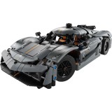 LEGO TECHNIC 42173 Koenigsegg Jesko Absolute Grigio Hypercar