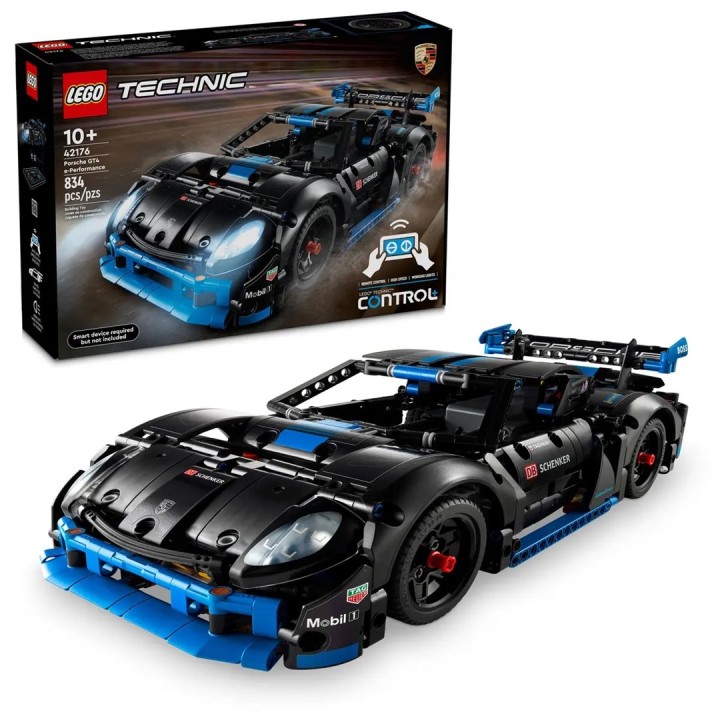LEGO TECHNIC 42176 Porsche GT4 Auto da Corsa e-Performance