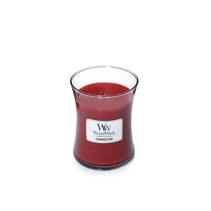 WoodWick 92104 Candela di cera Altro Cannella Vaniglia Rosso 1 pz