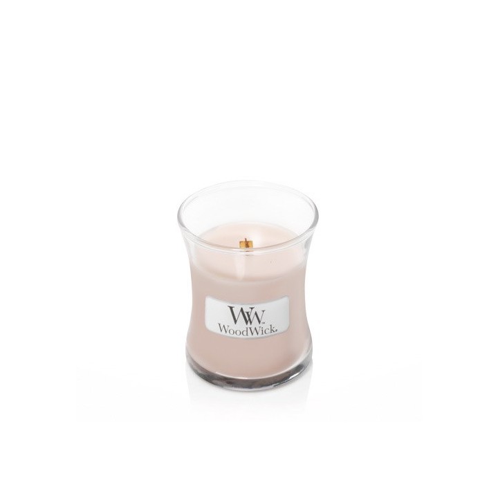 WoodWick 98191 Candela di cera Altro Gelsomino Sale marino Vaniglia Beige 1 pz