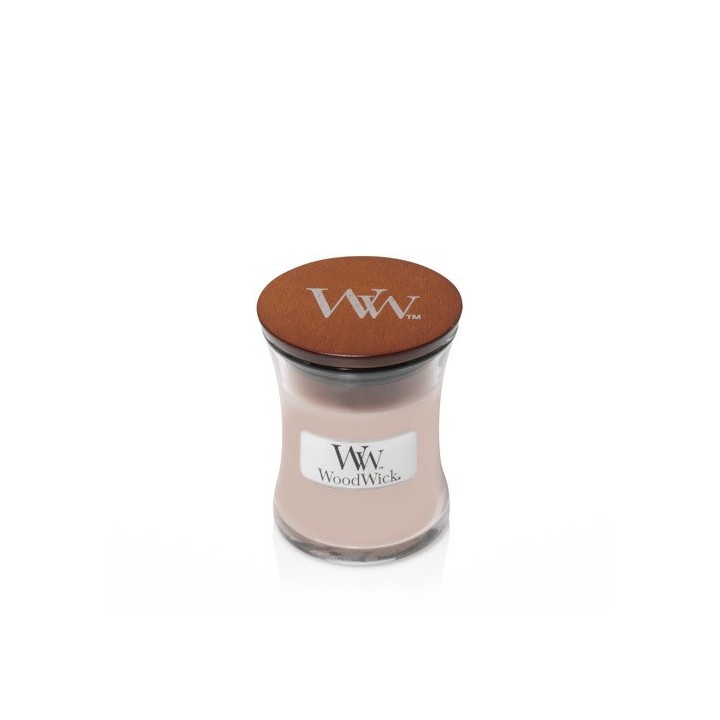 WoodWick 98191 Candela di cera Altro Gelsomino Sale marino Vaniglia Beige 1 pz