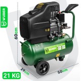 Compressore lubrificato a olio 24 L W54001 WUBER