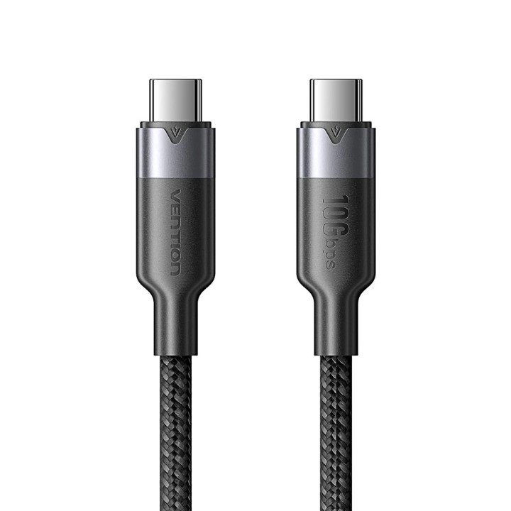 Cavo Vention USB 3.2 5A 10Gbps 1m BK USB-C to C