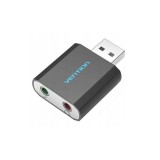 Vention USB Scheda audio esterna nero tipo metallo