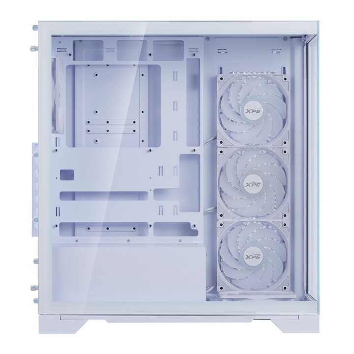 XPG INVADER X BTF MID-TOWER-CASE Bianco