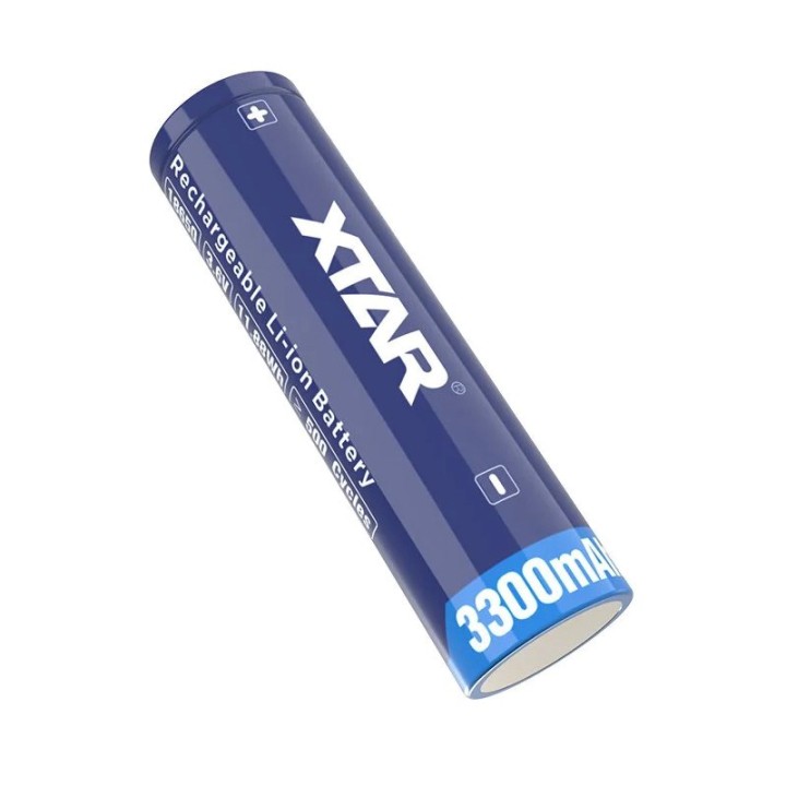 Batteria 18650 3 6V Li-ion 3300 mAh con protezione