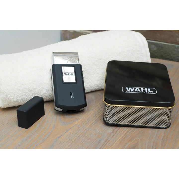 Wahl 3615-1016 rasoio uomo Rasoio a lamina Regolabarba Nero Argento