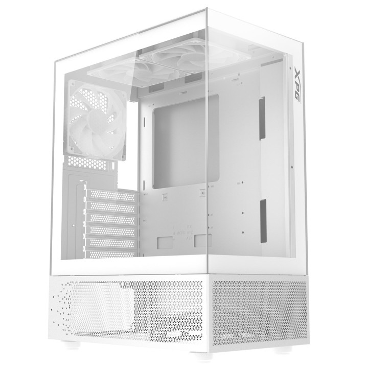 XPG INVADER X MINI KOMPAKTES MID-TOWER-CASE bianco