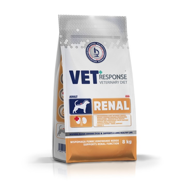 VET RESPONSE Renal - cibo secco per cani - 8kg
