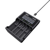 XTAR VC4SL Caricabatterie per Li-ion / Ni-MH / Ni-CD 18650