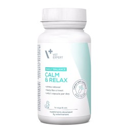VETEXPERT Calm&Relax - preparato per i sintomi di stress per cani e gatti - 30 caps.