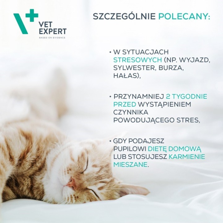 VETEXPERT Calm&Relax - preparato per i sintomi di stress per cani e gatti - 30 caps.