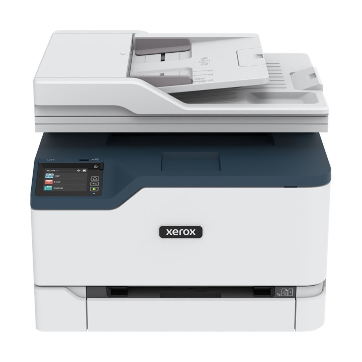 Xerox C235 A4 22ppm copia/stampa/scansione/fax wireless PS3 PCL5e/6 ADF 2 vassoi totale 251 fogli