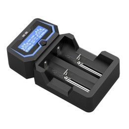 XTAR X2 Caricabatterie per Li-ion 18650