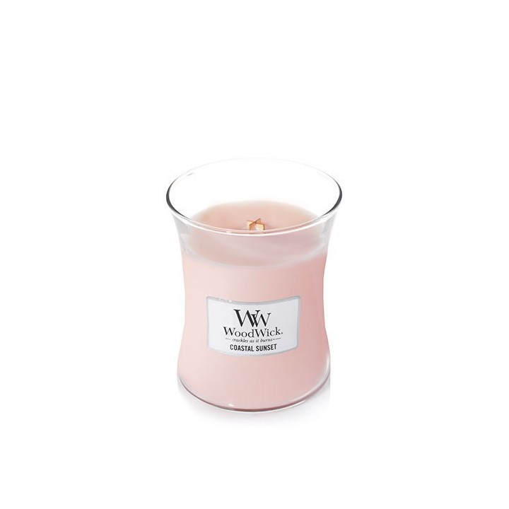 WoodWick 92049 Candela di cera Altro Cocco Oceano Sale marino Rosa 1 pz