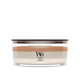 WoodWick Café Macchiato Candela in cera Ellisse caffè bianco marrone 1 pz