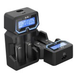 XTAR X2 Caricabatterie per Li-ion 18650