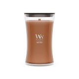WoodWick Radiant Amber Candela di cera cilindrica marrone 1 pezzo