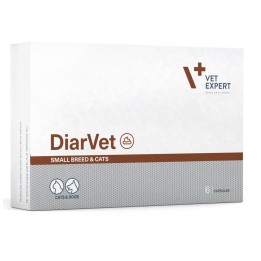 VETEXPERT Diarvet Small breed - integratori per cani e gatti - 6 compresse