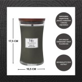 Candela profumata grande Fraser Fir WOODWICK con stoppino in legno 1 pezzo