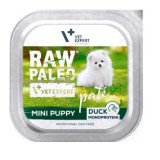 VETEXPERT Raw Paleo Pâte Mini Puppy Anatra - cibo umido per cani - 150g