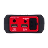 Avviatore di emergenza per auto YATO YT-83081 power bank per auto 9000 mAh 9000 mAh nero arancione