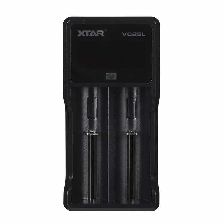 XTAR VC2SL Caricabatterie Li-ion / Ni-MH / Ni-CD 18650