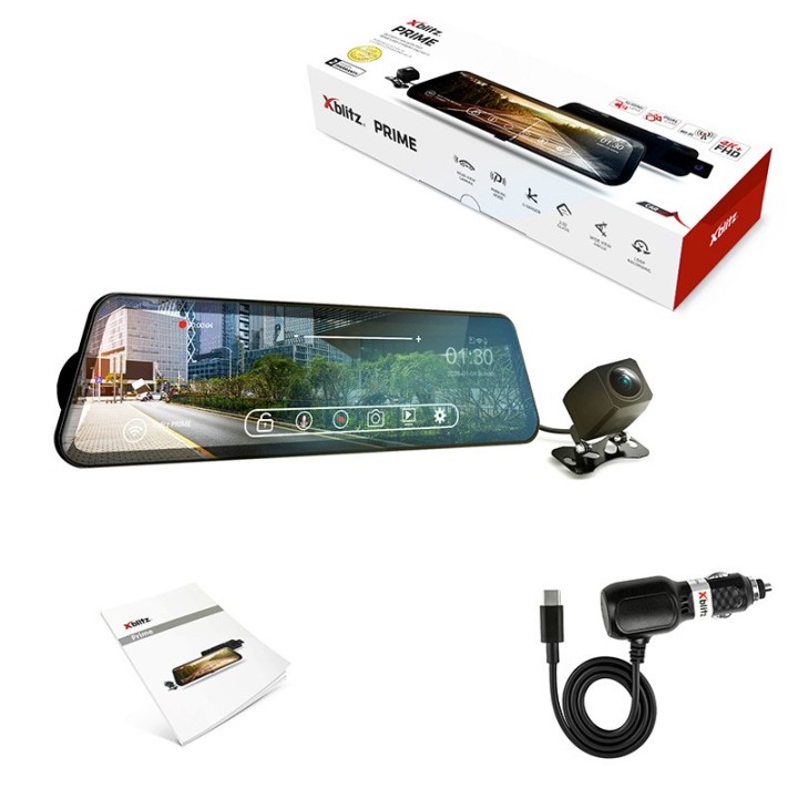 Xblitz Prime Rearview telecamera a specchio