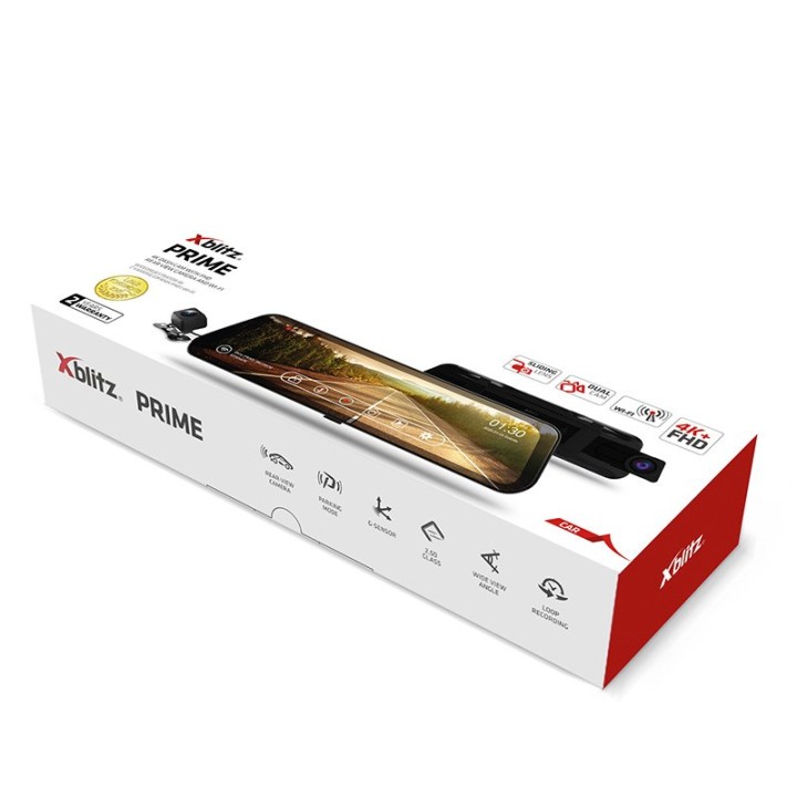 Xblitz Prime Rearview telecamera a specchio