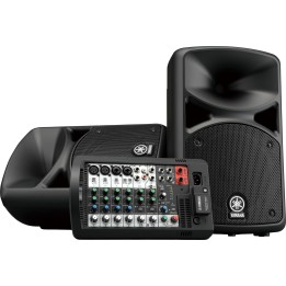 Yamaha Stagepas 400BT - sistema PA portatile con mixer a 8 canali e amplificatore di potenza integrato