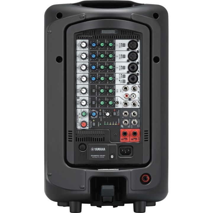 Yamaha Stagepas 400BT - sistema PA portatile con mixer a 8 canali e amplificatore di potenza integrato