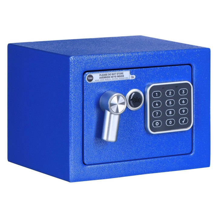 Yale YSV/170/DB2/B cassaforte libera 3.8 l acciaio blu