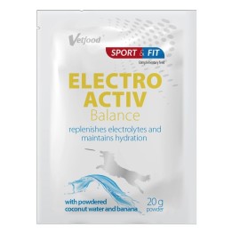 VETFOOD Electroactiv Balance Banana- integratori per cani e gatti - 20g
