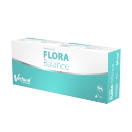 VETFOOD Flora Balance - integratori alimentari per cani - 60pcs