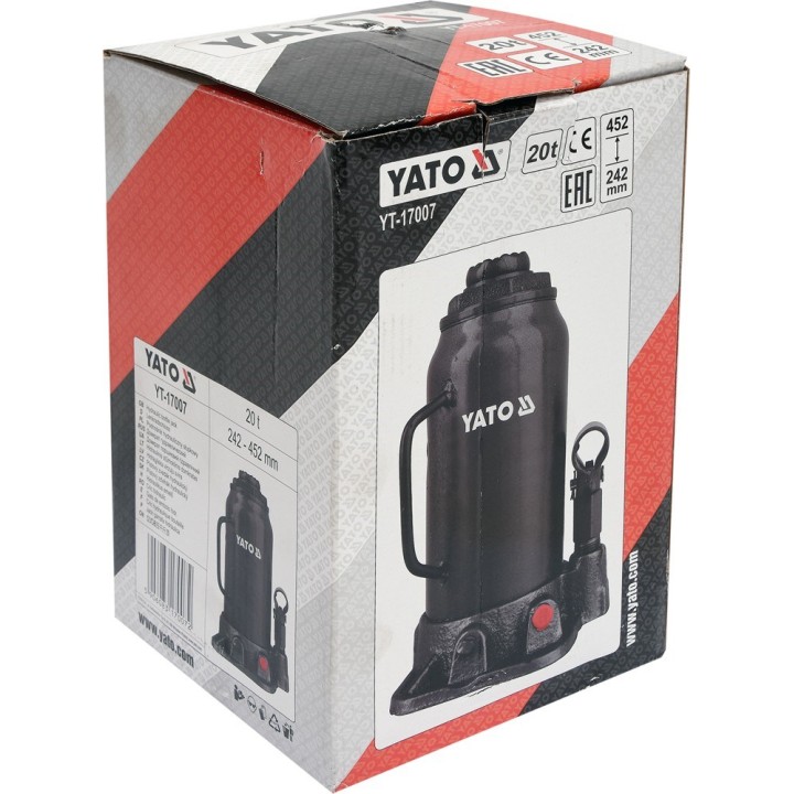 Sollevatore idraulico a palo 20T YT-17007 YATO