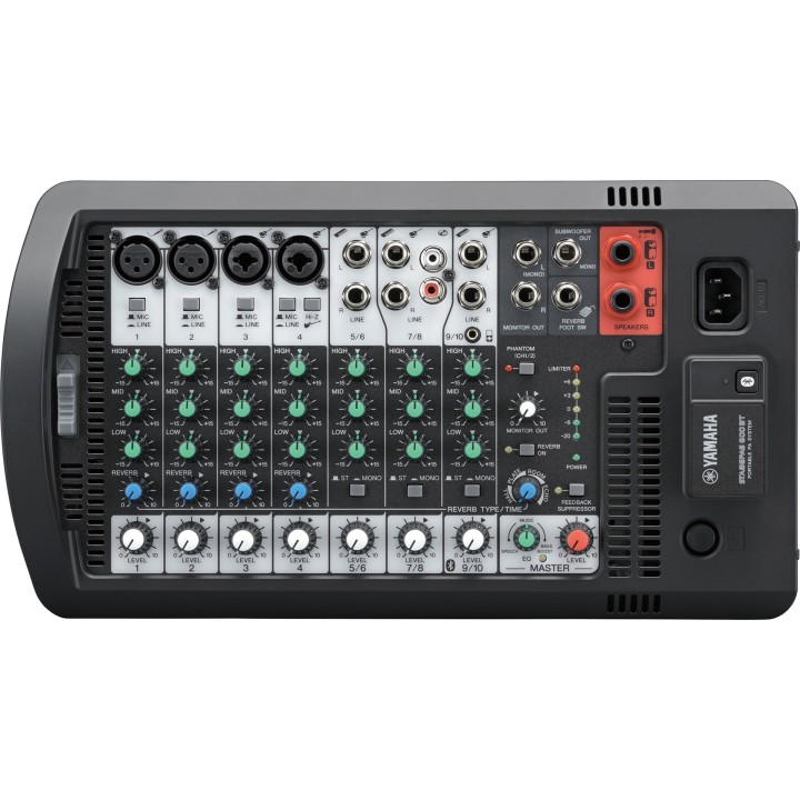 Yamaha Stagepas 600BT sistema Public Address (PA) freestanding 640 W nero