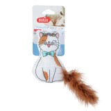 ZOLUX Chatouille Cat con piume e erba gatta - gioco per gatto - 13cm