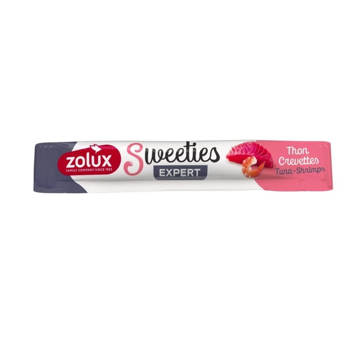 ZOLUX Sweeties Tonno con gamberetti - snack per gatto - 14g