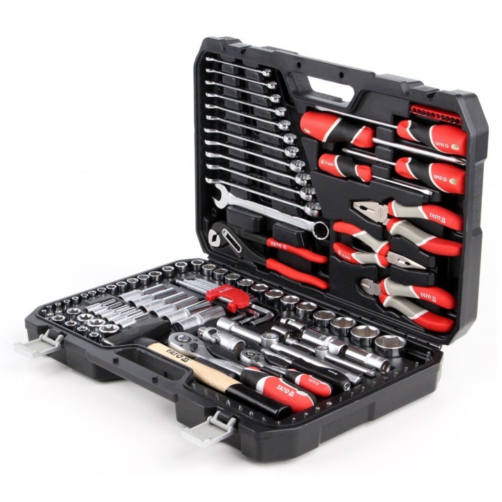 Yato YT-38901 set di attrezzi XXL 1/4-1/2 122 pezzi