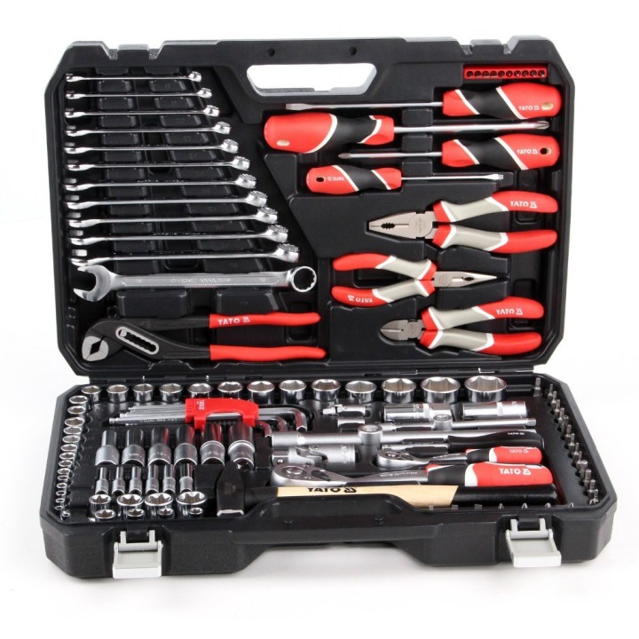 Yato YT-38901 set di attrezzi XXL 1/4-1/2 122 pezzi
